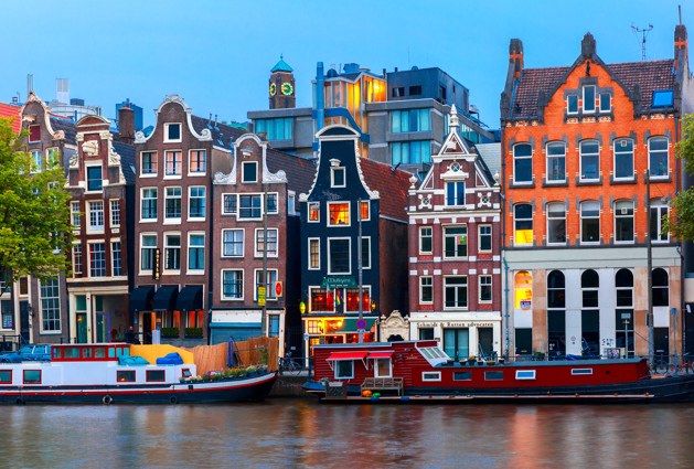 Image result for colorful houses in amsterdam images